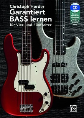 Garantiert Bass lernen | Christoph Herder | Für Vier- und Fünfsaiter | Buch
