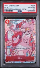 2024 ONE PIECE UTA Op01-005 PSA 10 GEM MINT Premium Card Collection