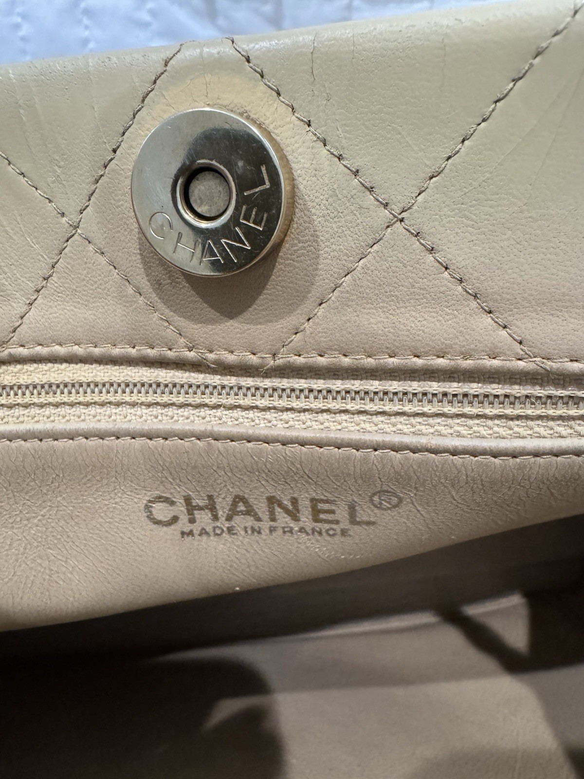 Vintage Chanel Quilted Shoulder Bag Authentic thumbnail 9