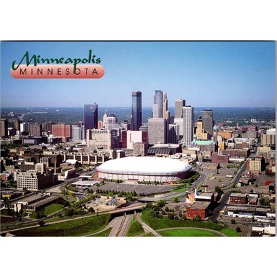 Minneapolis MN USA One Of The Fastest Growing Cities Vintage Postcard SPK31