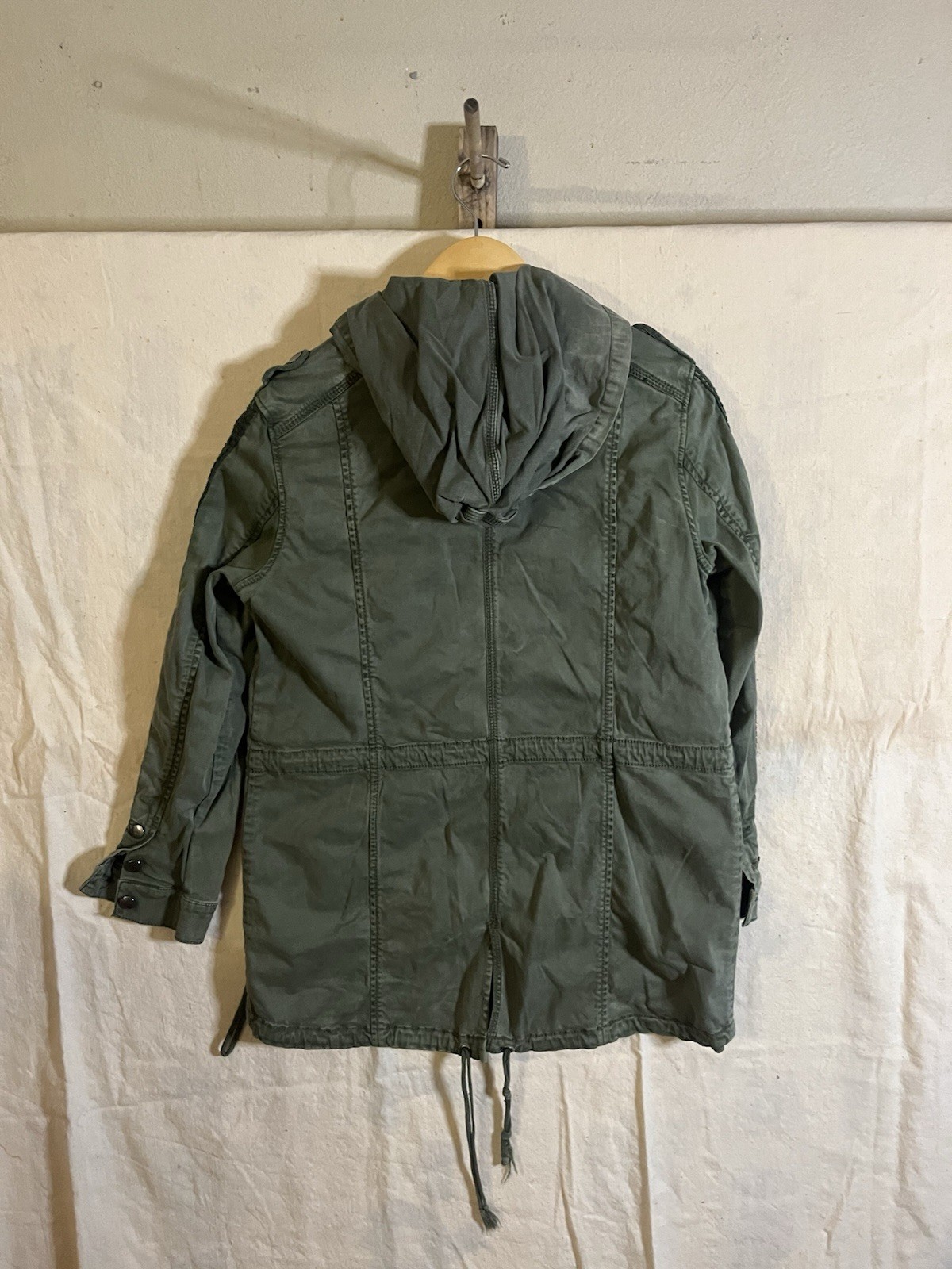 Marrakech Women’s Utility Jacket Medium Olive Gre… - image 4