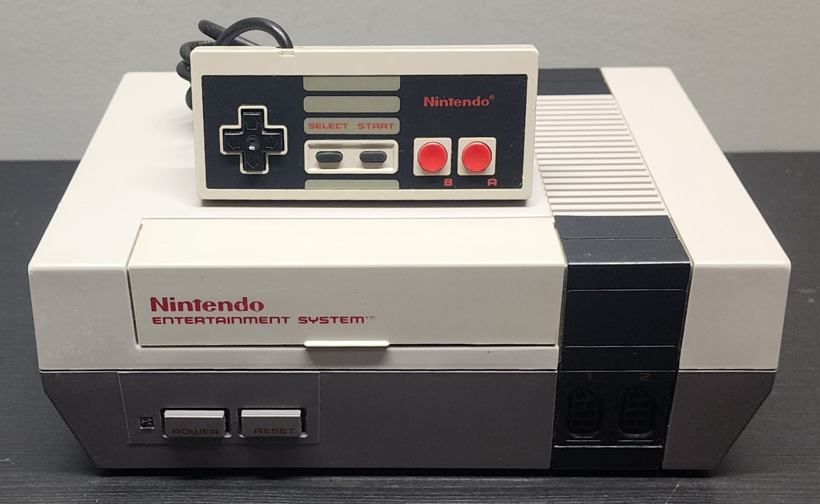 1985 Original NES Nintendo System Console + Newly installed 72 Pin - Tested