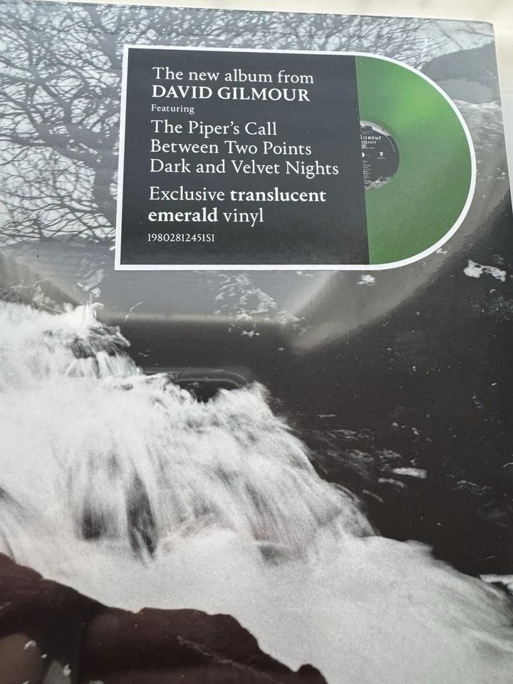 David Gilmour - LUCK AND STRANGERS EMERANLD TRANSLUCENT VINYL - Image 3 of 3