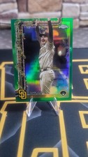 2025 Topps Holiday Chrome Dylan Cease #HC77 Green Refractor /99