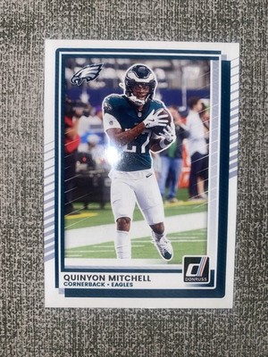 2025 Panini Donruss Base 65 Quinyon Mitchell - Philadelphia Eagles