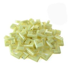 90 Degree Flag Shaped Right Angle Spade Connectors Terminals Nylon 12-10 AWG