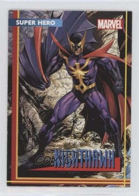 2021 Marvel Heroes Reborn Promos Singles Nighthawk #7 0z17