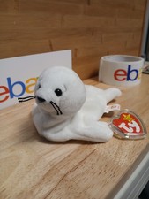Ty Beanie Baby Seamore the white seal original 1993 new with tags