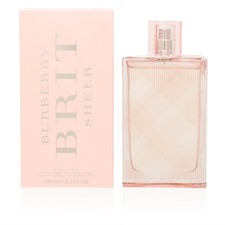 Burberry Brit Sheer EDT Spray 3.3 Oz for Women- New In Box