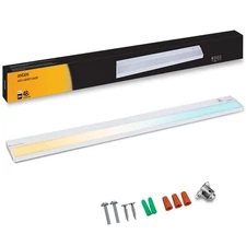 Hardwired Under Cabinet Lighting, 48in 26W LED Light for Kitchen/Closet, 1720...