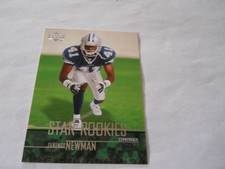 TERENCE NEWMAN ROOKIE CARD DALLAS COWBOYS 2003 UPPER DECK. rookie card picture