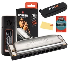 Hohner Special 20 Harmonica - Key of C w/ Zip Pouch