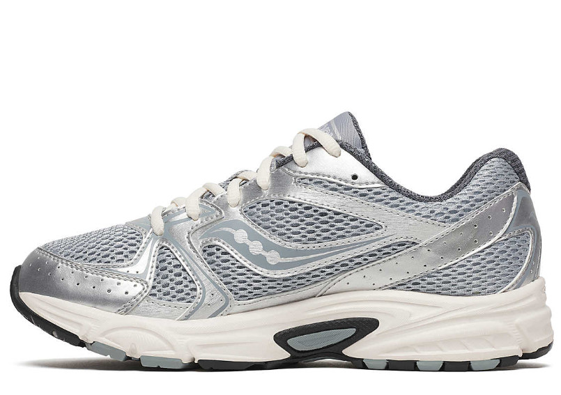 Saucony Women Ride Millennium - Silver/Cream - S60812-8 - Womens Size 8.5 thumbnail 3