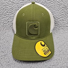Carhartt Hat C Graphic Snapback OS Green Mens Outdoor Work Canvas Mesh NWT