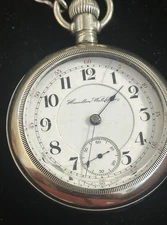 1893 Hamilton Railroad Grade 936 17Jewels 18s pocket watch