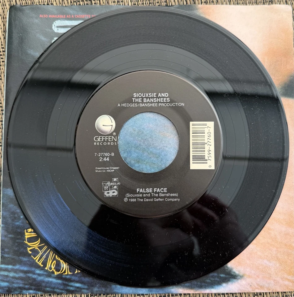 Siouxsie and the Banshees - Peek A Boo / False Face - Geffen 7-27760 - M PS - Image 4 of 4