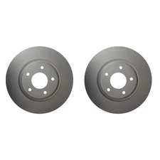 Hella Pair Set of Front 325mm Disc Brake Rotors For Vanden Plus XJR XK8 XKR