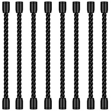 8PCS 4-Inch Silicone Cable Ties, Bendable Twist Ties, Reusable Twist Ties for...