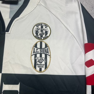 AC Siena 2003/04 Match Worn Home Jersey Chiesa #10 Lotto M Long