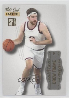 2022 Wild Card Matte SP Exclusive Base Basketball Drew Timme #MBN-5 3p5