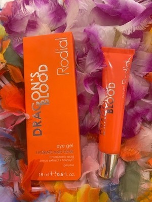 NEW Rodial Dragon's Blood Eye Gel 0.5oz Hydrating Anti-Aging Depuffing Brighten