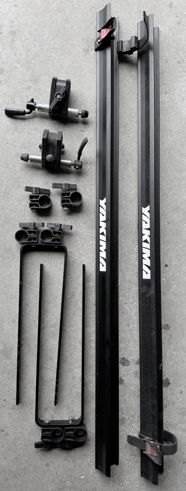 Yakima bike rack for car rooftop