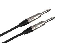 Hosa HSS-005 Interconnect Cable REAN 1/4-inch TRS Male to REAN 1/4-inch TRS Male