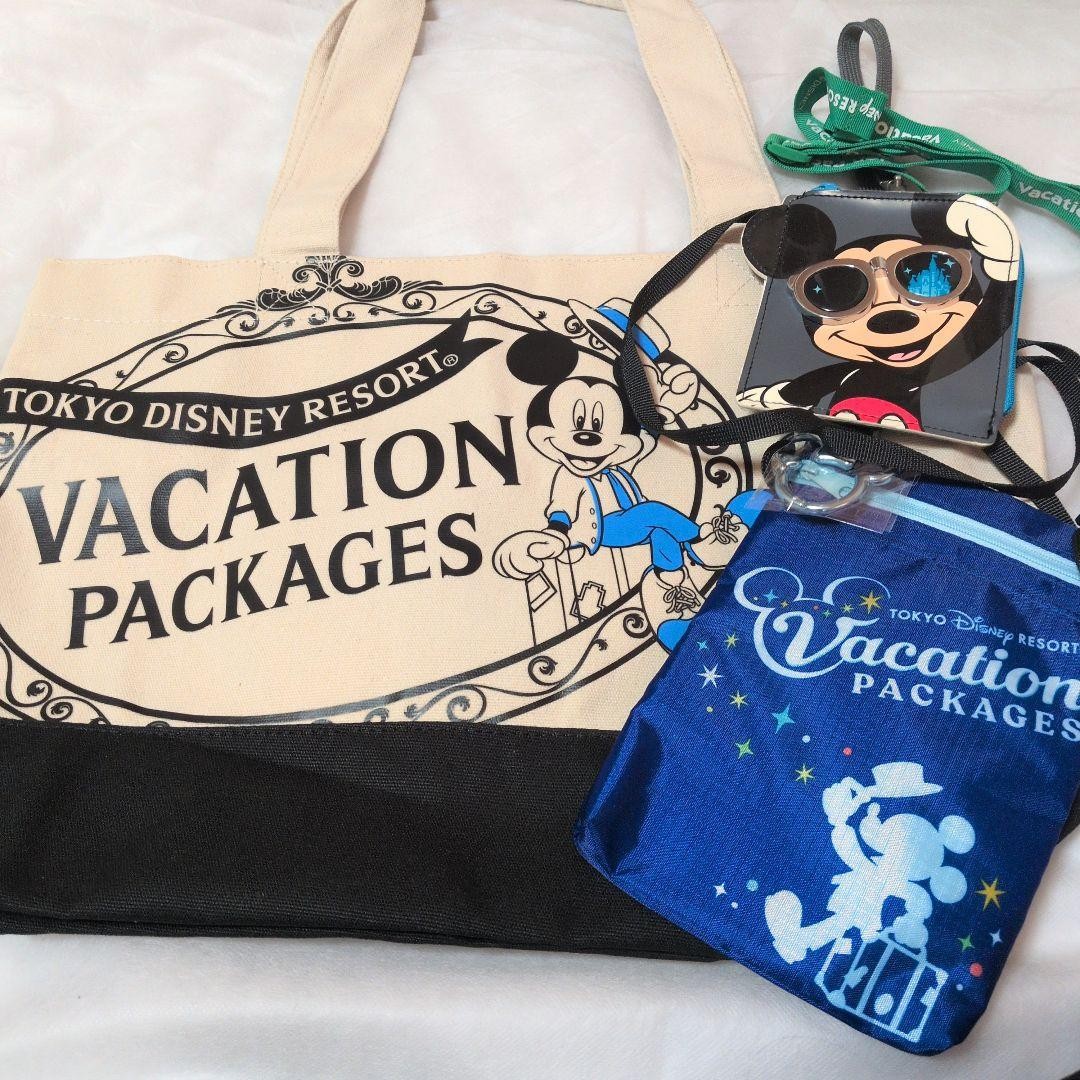 Tokyo Disney Mickey Tote Bag & Pouch Set  Disney Resort Accessories