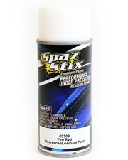 Spaz Stix Fire Red Fluorescent Aerosol Paint 3.5oz - SZX02309