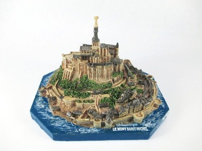 Le Mont Saint Michel Poly Modell XL 18 cm !!! Frankreich Souvenir