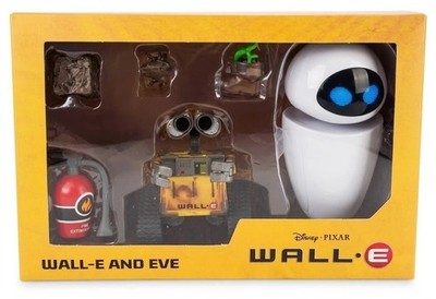 Wall-E And Eve Mini Robot Movable Action Figure Party Toys Gift New in Box