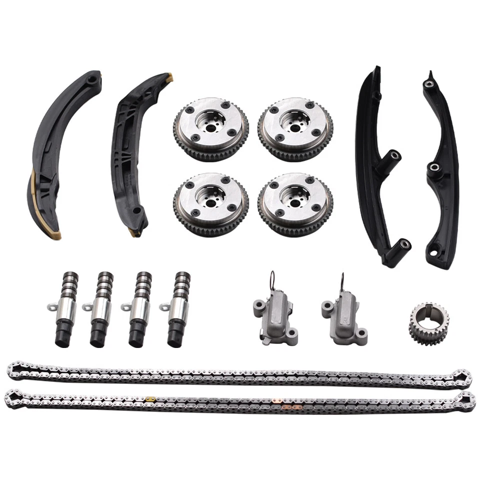Ecoboost Chains, Guides Tensioners W/Phasers Kit For 2017-2023 Ford F150 3.5L - Image 2 of 4