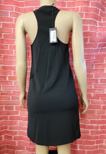 Patrizia Pepe Firenze DESIGNER Black Size 40 Women's RacerBack Tank Dress NWT #C