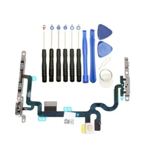 NEW Power On Off Volume Mute Button Flex Cable For iPhone 7 4.7" + Y0.6 Tools