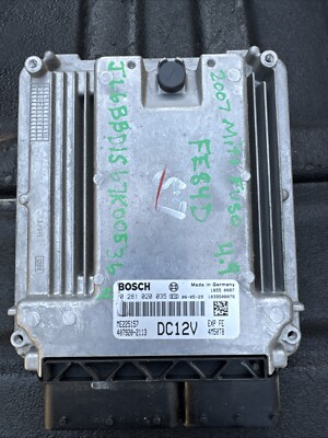 Fuso Def Control Module MITSUBISHI FUSO FE145 ECM PCM Engine Control Module 4.9L Diesel OEM ...