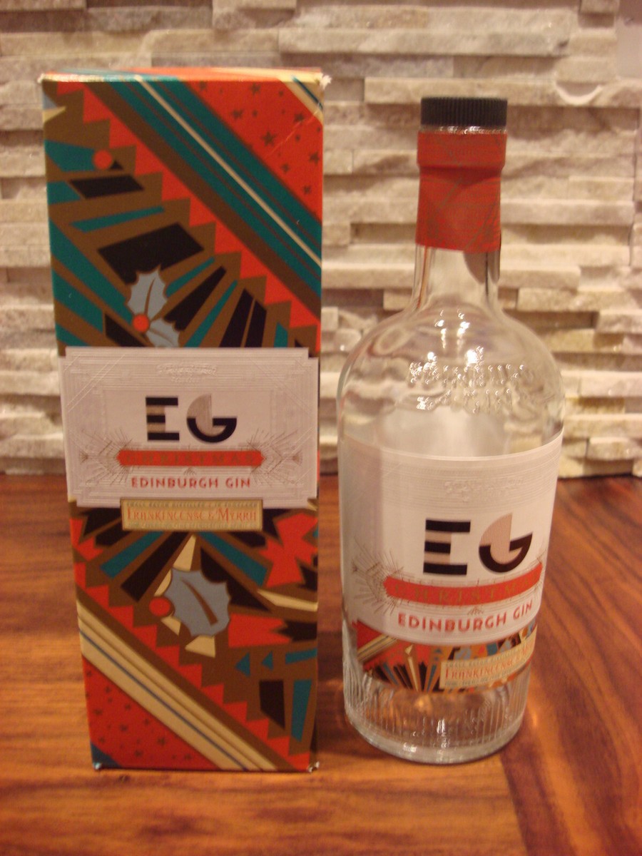 エディンバラ　ジン　クリスマス限定品 EDINBURGH GIN CHRISTMAS FRANKINCENSE & MYRRH LIMITED BOTTLE