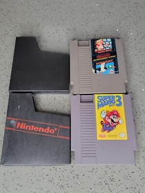 Super Mario Bros. 3 & Mario Bros. Duck Hunt (Nintendo NES, 1990) Authentic