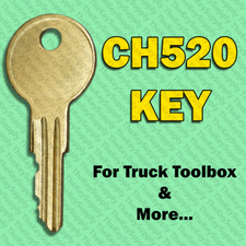 CH520 Key For Truck Tool Box and More