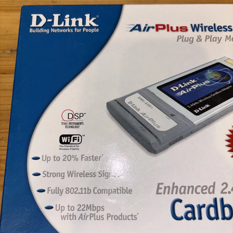 D-Link Air Plus Wireless Network Card DWL-650+ - Image 3 of 4