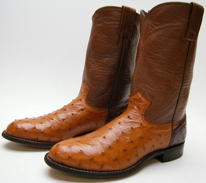 Ostrich roper boots sale