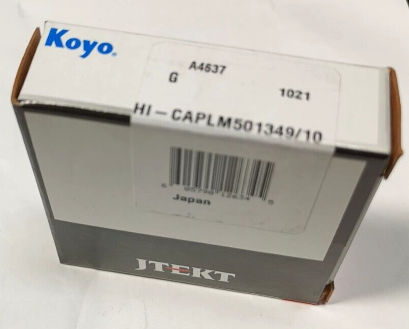 LM501349/501310 KOYO Wheel Tapered Roller Bearing Cone & Cup, SET-45 A35