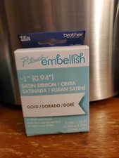 Brother P-touch Embellish Satin Ribbon or Washi Tape - 1/2" or 1" - You Choose