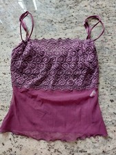 Corsetto, bustino, top donna INTIMISSIMI bordeaux taglia S con pizzo