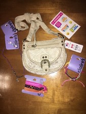 Claire’s Crossbody Bag Earring Bracelet Butterfly Peace Justice Sticker Lot