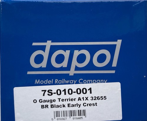 Dapol Spur 0 Terrier A1X BR schwarz frühes Wappen #32655 DCC bereit 7S-010-001 neu in OVP | Zustand: New