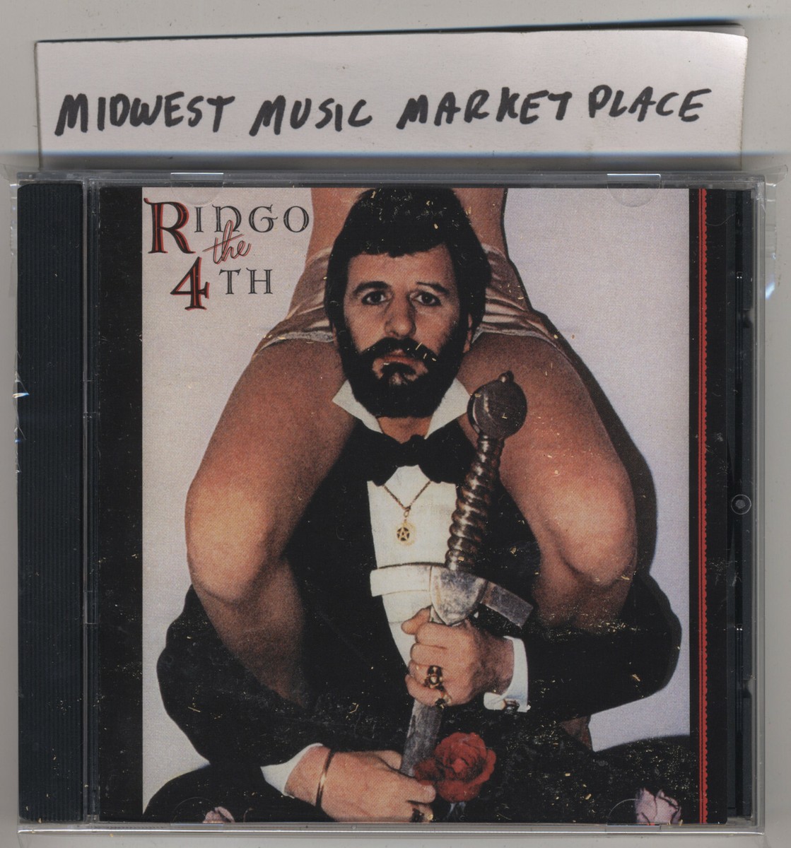 リンゴスター廃盤レアCD Ringo The 4th Ringo the 4th by Ringo Starr (CD, Sep-1992, Atlantic (Label