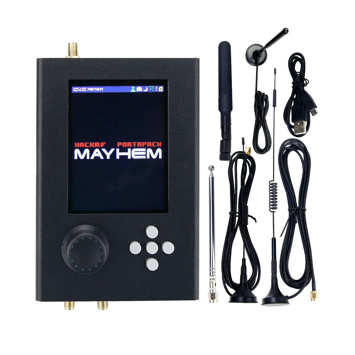 Upgrade 3.2inch Portapack H2 HackRF One SDR Platform Upgrade 3.2inch Portapack H2 HackRF One SDR Platform