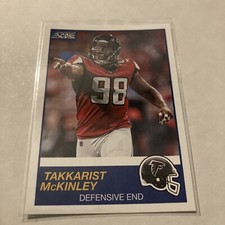 2019 Score Football #252 Takkarist McKinley Falcons