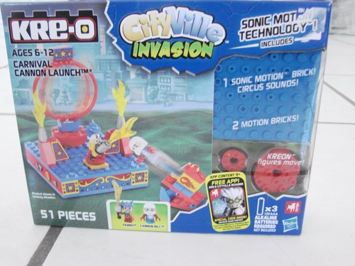 KREO & SUPER BLOX 3 SETS CARNIVAL CANON LAUNCH ,CEMETERY HEIST POLICE TRANSPORT - Picture 2 of 7