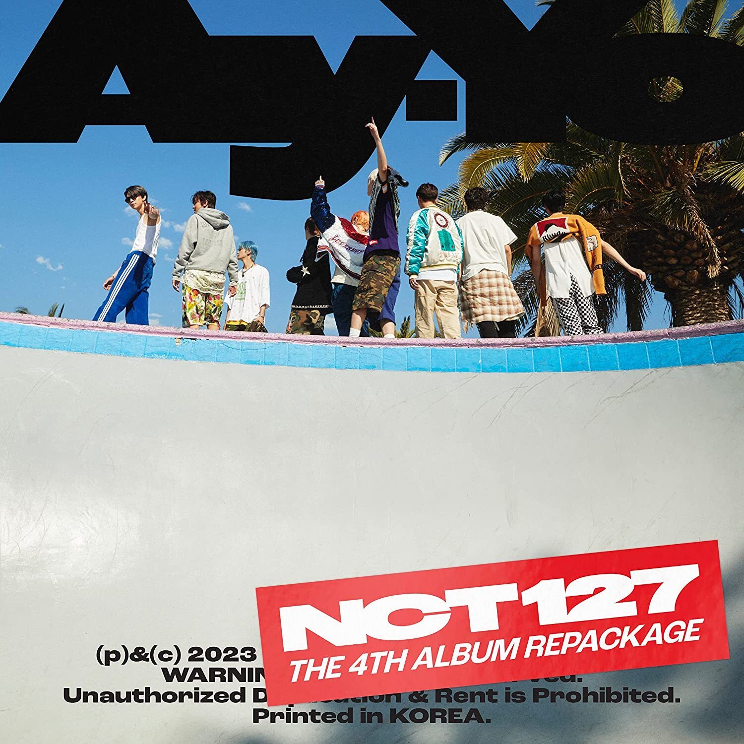 NCT 127 NCT 127 the 4th Album Repackage 'Ay-yo' (A Ver.) (CD) with Book